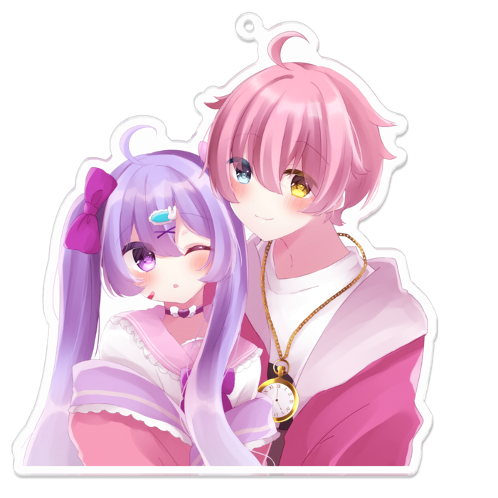 アクリルキーホルダー - 100 x 100 (mm)