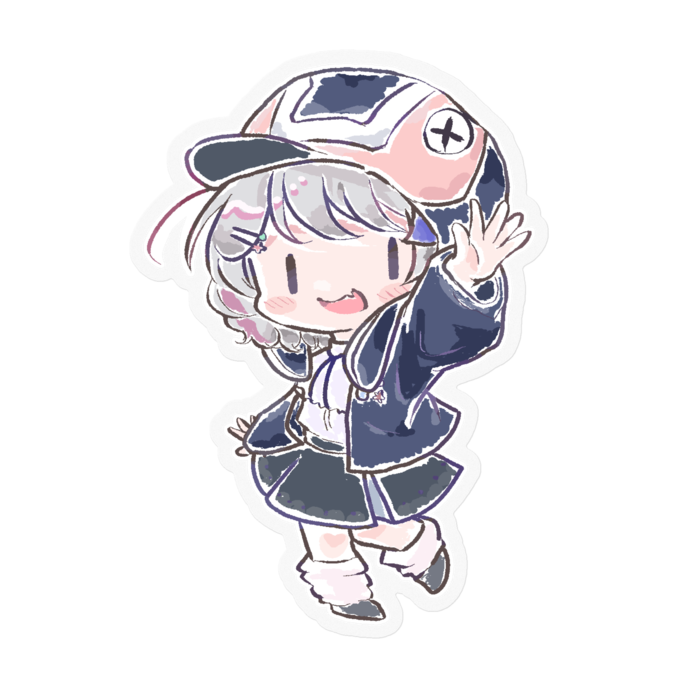 ステッカー - 100 x 100 (mm)