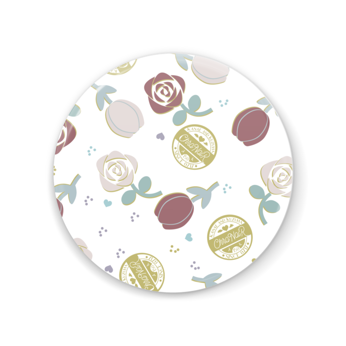 缶ミラー  56mm（白）