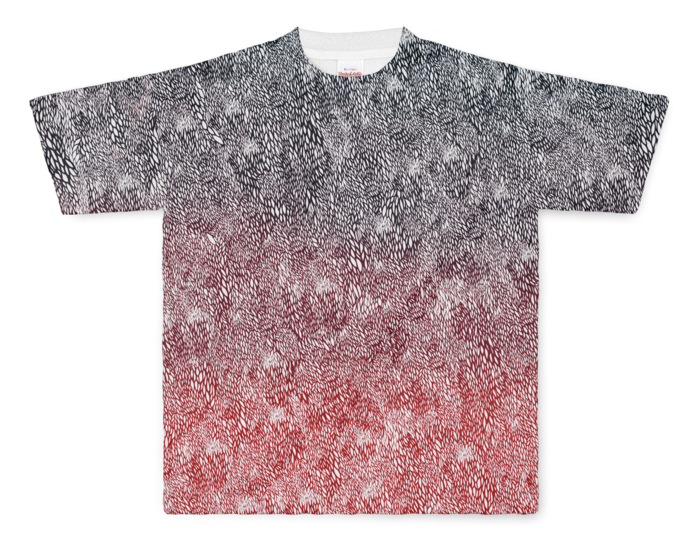 フルグラフィックTシャツ - L - 正面印刷のみ