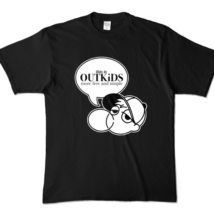カラーTシャツ - XL - ブラック (濃色)