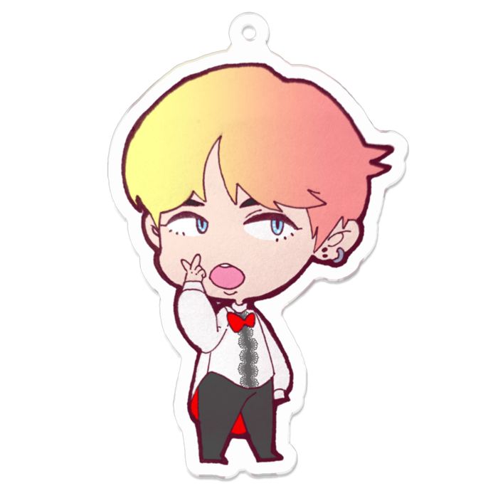 アクリルキーホルダー - 70 x 70 (mm)