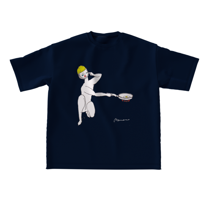 ビッグシルエットTシャツ - L - 正面
