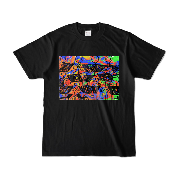 カラーTシャツ - S - ブラック (濃色)