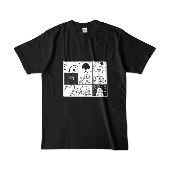 カラーTシャツ - L - ブラック (濃色)