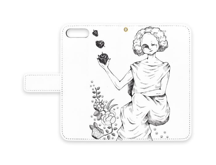 手帳型iPhoneケース - iPhone 8 Plus / 7 Plus - ストラップ穴 あり