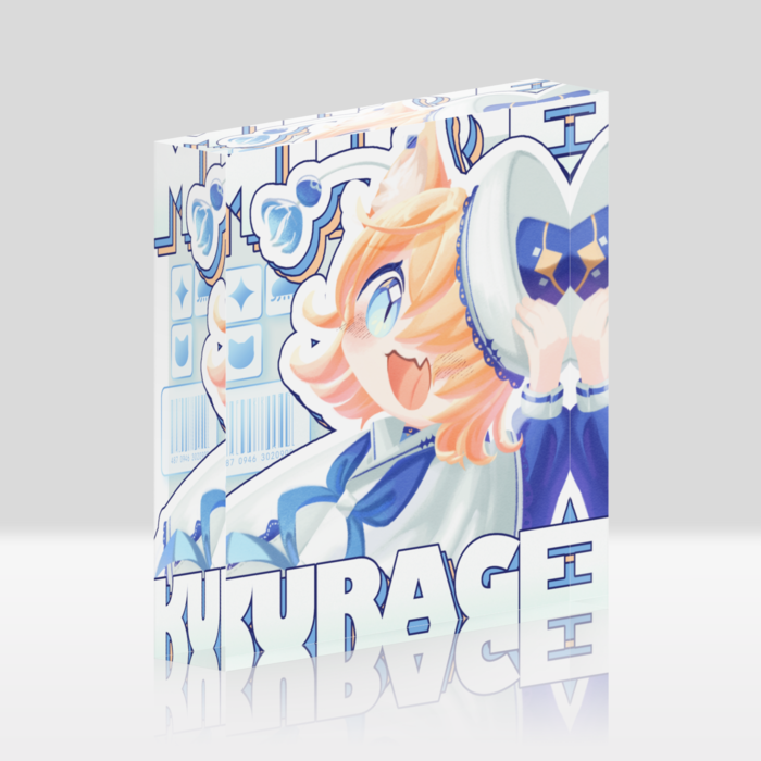 アクリルブロック - 100x100mm