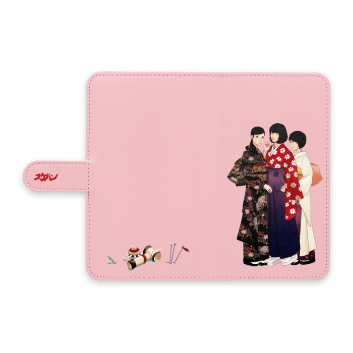 手帳型Androidケース - L - ストラップ穴 なし