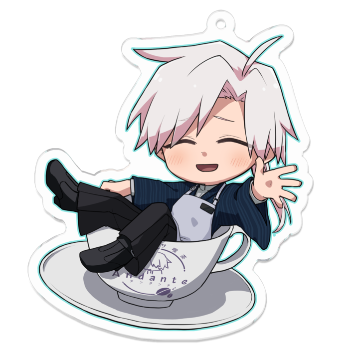 アクリルキーホルダー - 70 x 70 (mm)TK333