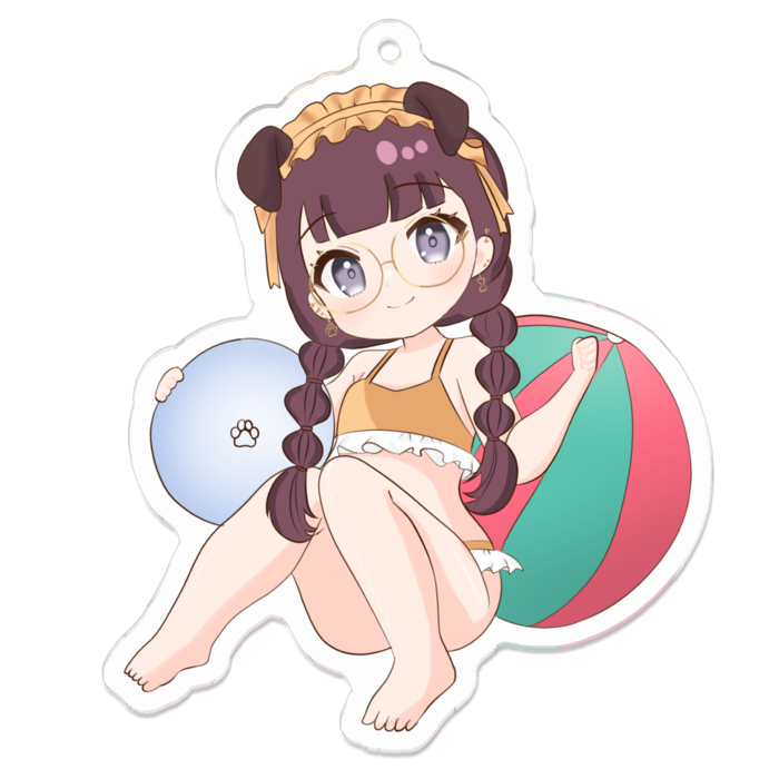 アクリルキーホルダー - W70 × 70mm 以内
