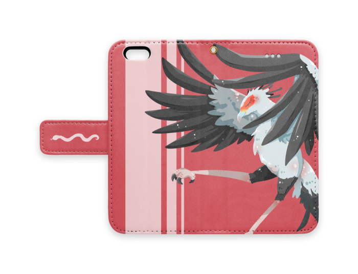 手帳型iPhoneケース - iPhone 6 / 6s - ストラップ穴 あり