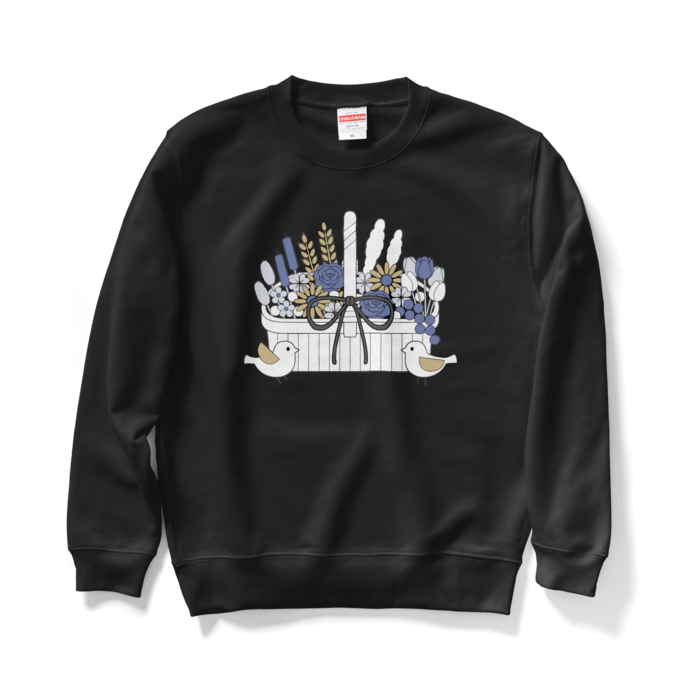 スウェットA　黒色　M