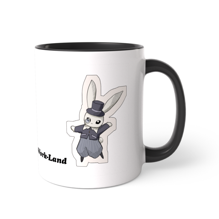 ツートンカラーマグカップ - 直径 8.2cm / 高さ 9.5cm