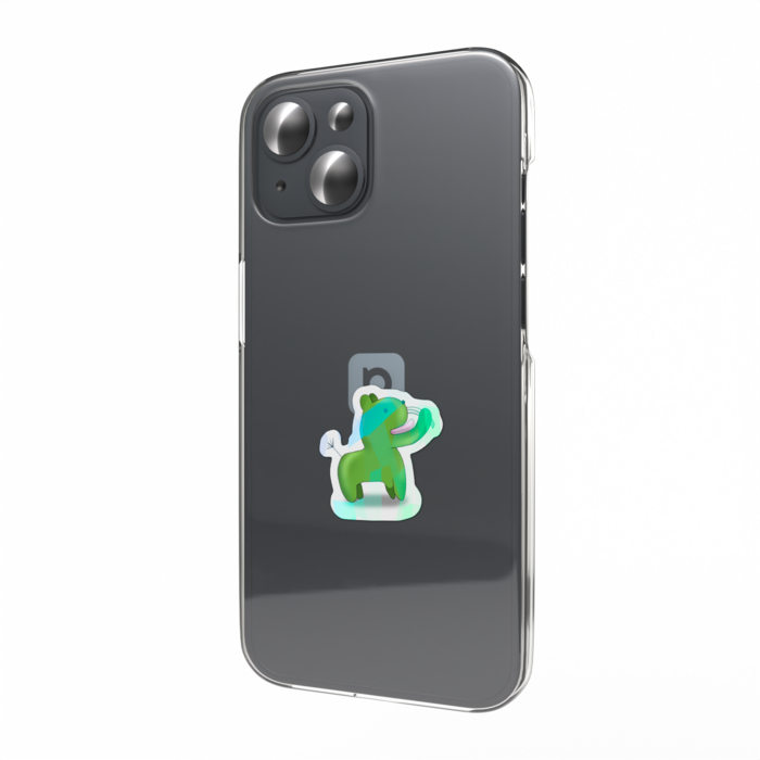 ホログラムスマホステッカー - 縦