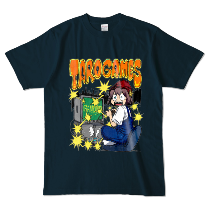 カラーTシャツ - L - ネイビー (濃色)