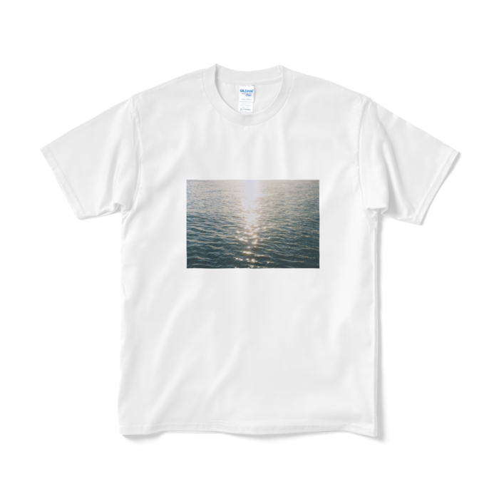 写真プリントTシャツ(きらめき) - M - ホワイト