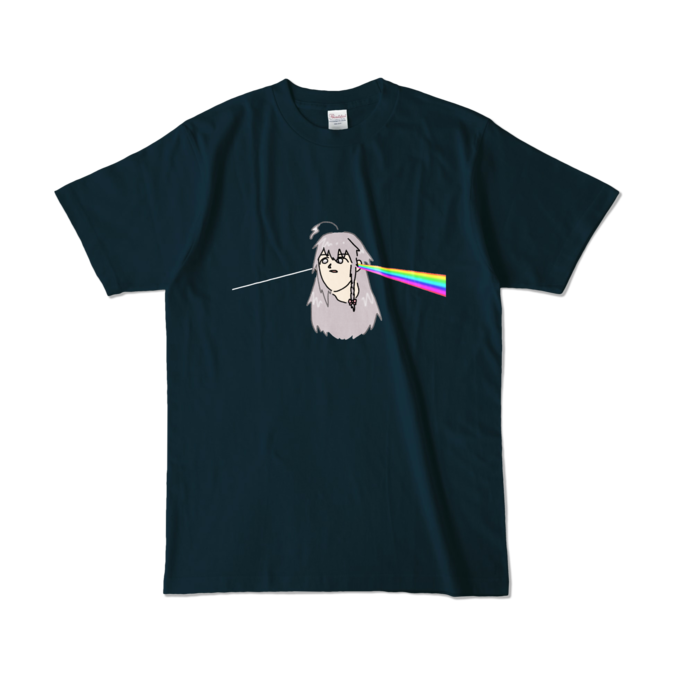 カラーTシャツ - L - ネイビー (濃色)