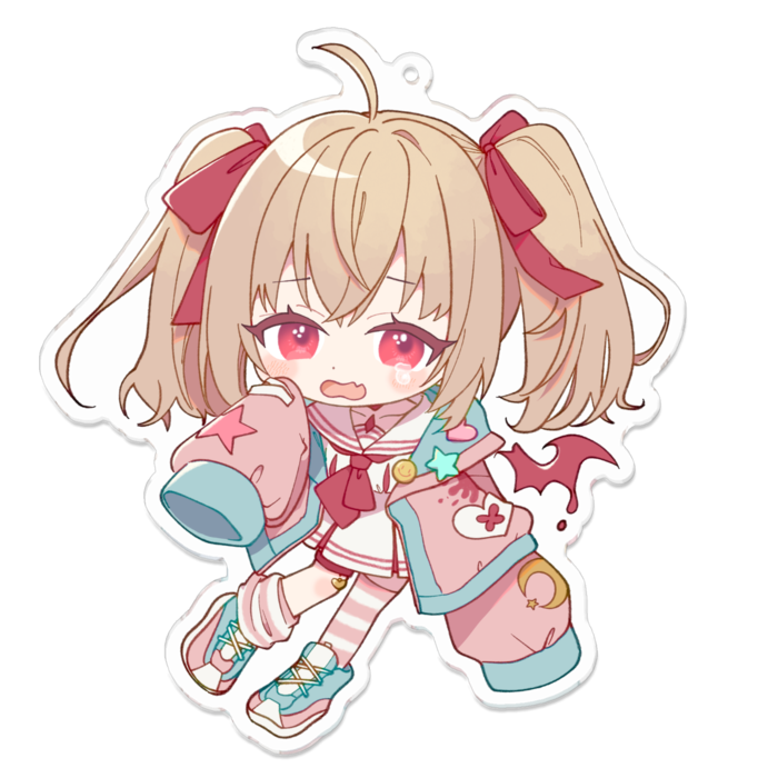 アクリルキーホルダー - 100 x 100 (mm)