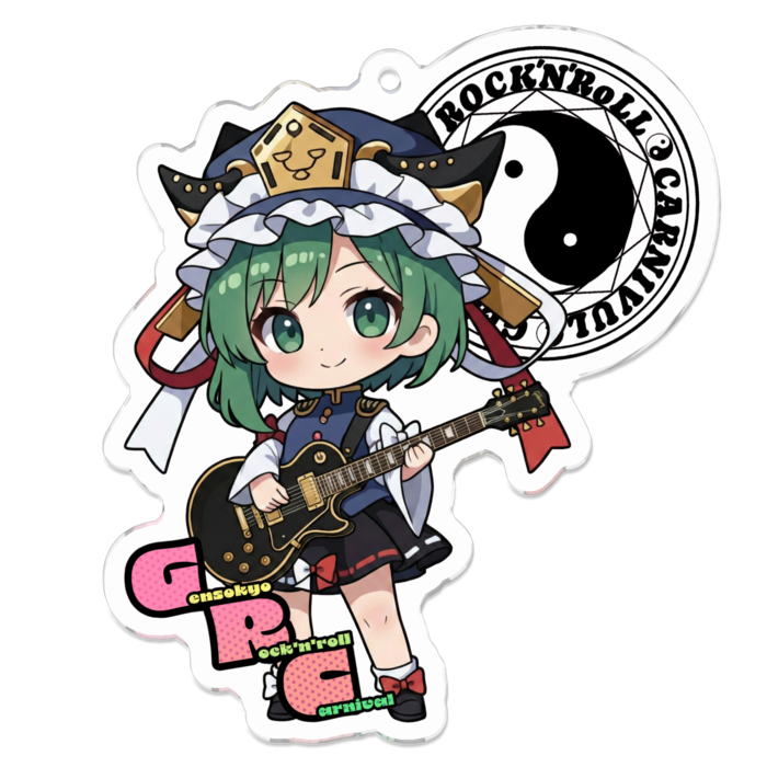 アクリルキーホルダー - 70 x 70 (mm)