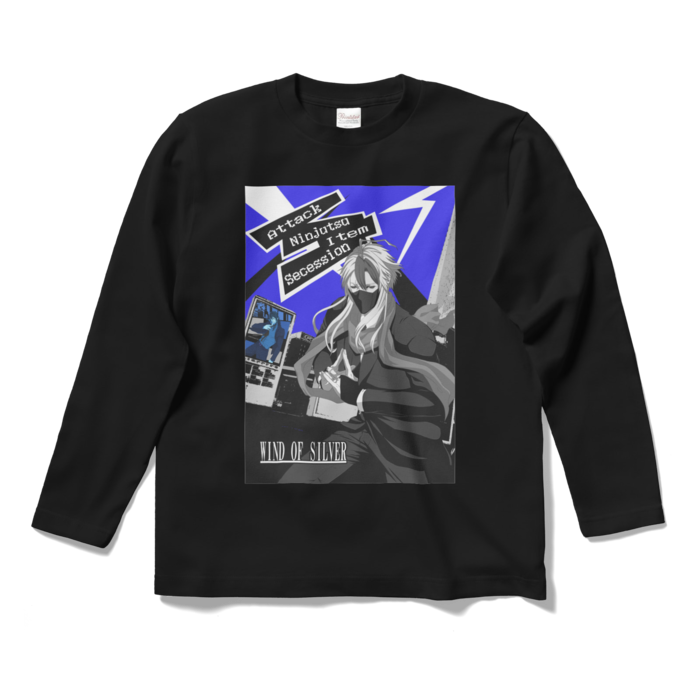 ロングスリーブTシャツ - S - ブラック