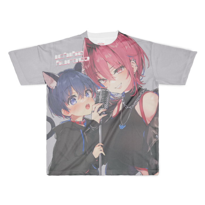 フルグラフィックTシャツ - XL - 両面印刷