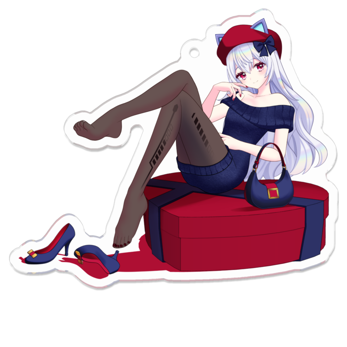 アクリルキーホルダー - 70 x 70 (mm)