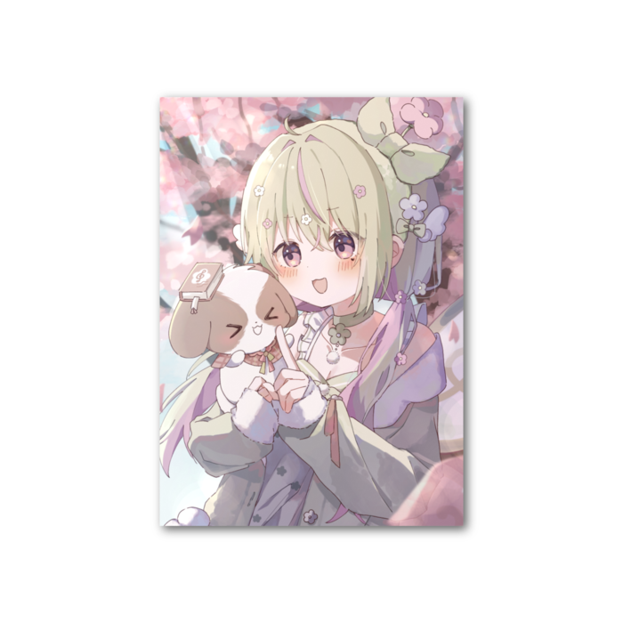 フォト風カード - 縦 - 片面