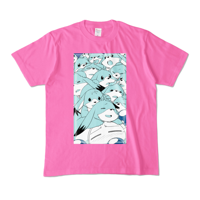 カラーTシャツ - M - ピンク (濃色)