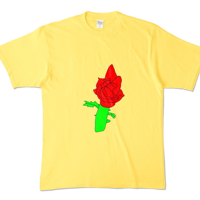 カラーTシャツ - XL - イエロー (濃色)