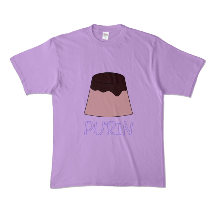 カラーTシャツ - XL - ライトパープル (淡色)