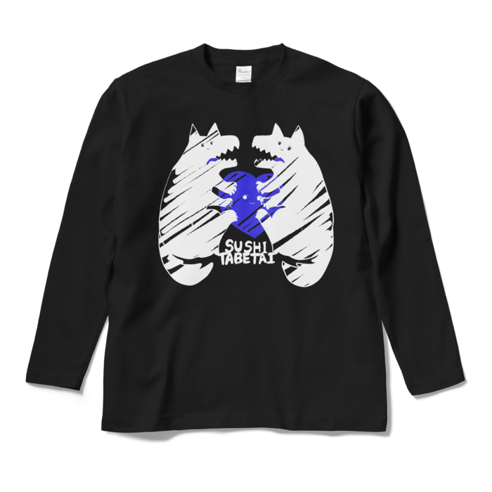 ロングスリーブTシャツ - M - ブルー