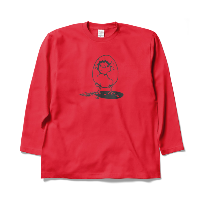ロングスリーブTシャツ - XL - レッド