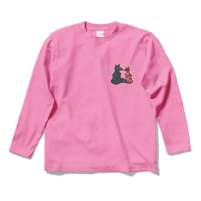 ロングスリーブTシャツ - S - ピンク