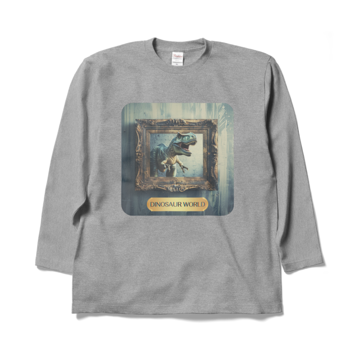 ロングスリーブTシャツ - XL - 杢グレー