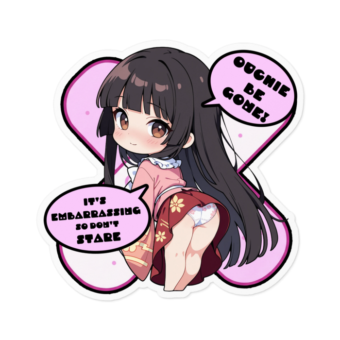 ステッカー - 100 x 100 (mm)