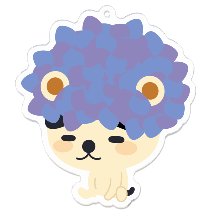 アクリルキーホルダー - 70 x 70 (mm)