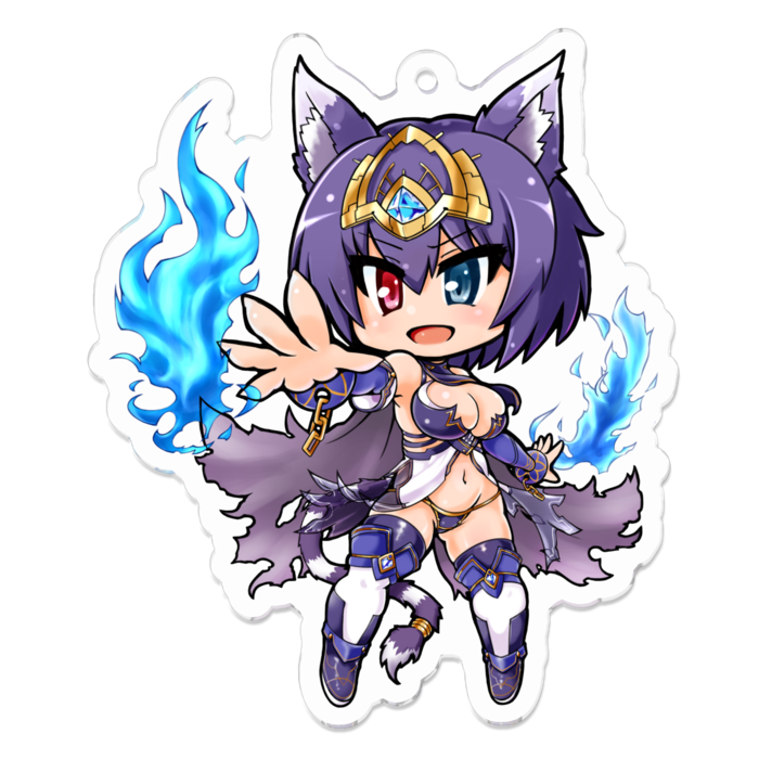 アクリルキーホルダー - 70 x 70 (mm)