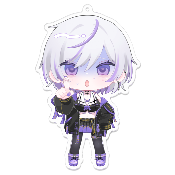 アクリルキーホルダー - 100 x 100 (mm)