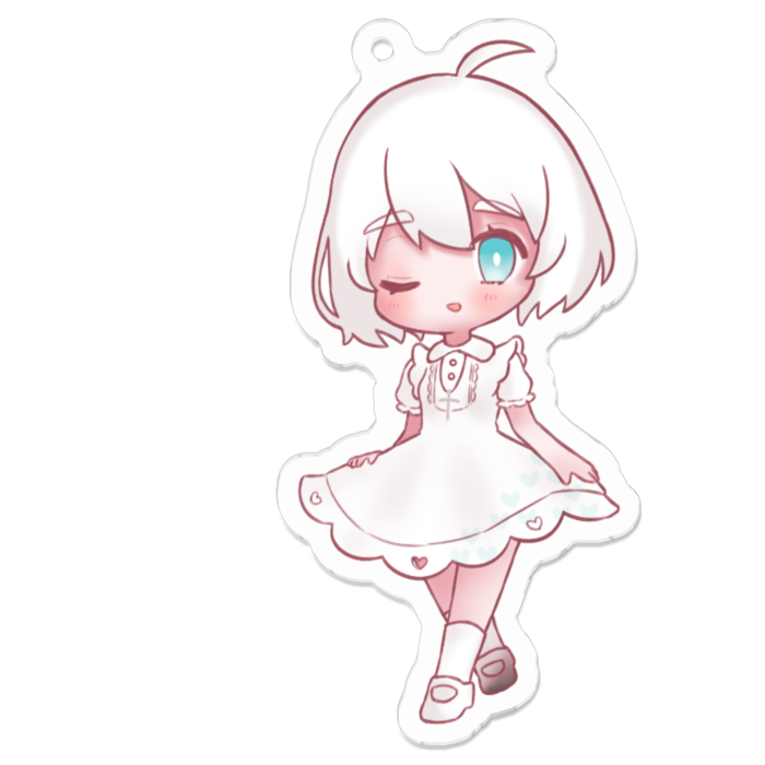 アクリルキーホルダー - 70 x 70 (mm)