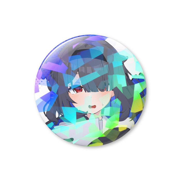 ホログラム缶バッジ - 56mm