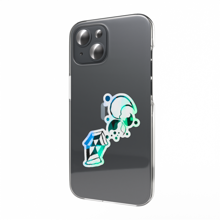 ホログラムスマホステッカー - 縦