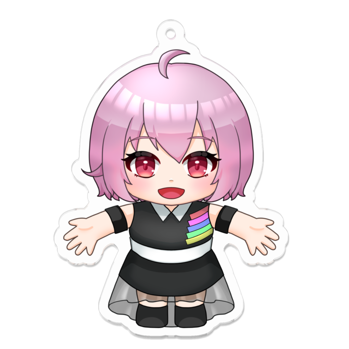 アクリルキーホルダー - 70 x 70 (mm)