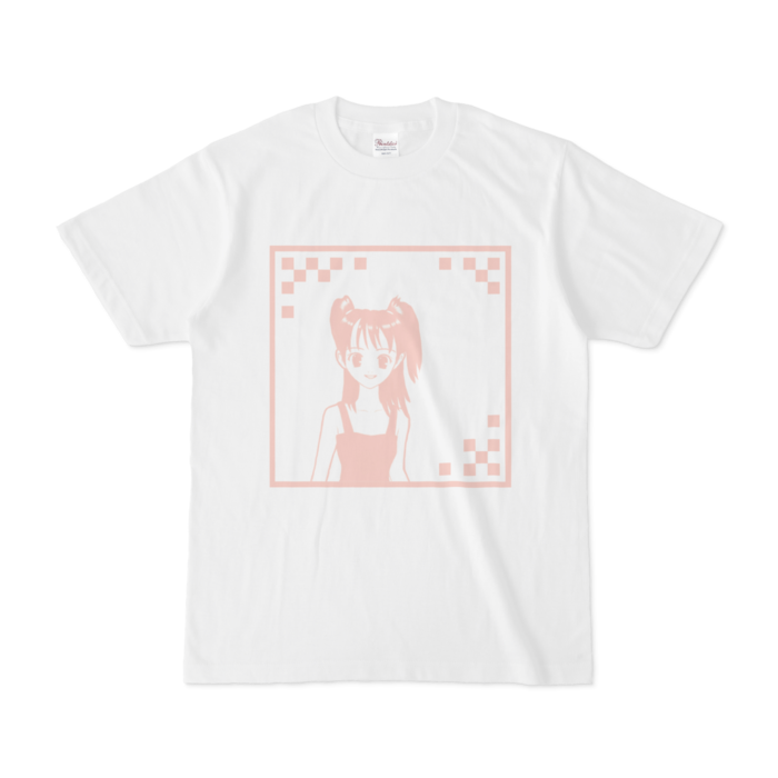 Tシャツ - S - 白（赤プリント）