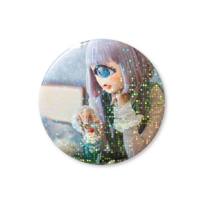 ホログラム缶バッジ - 56mm