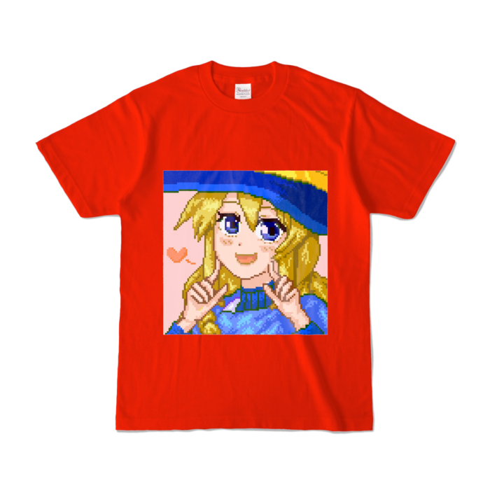 カラーTシャツ - S - レッド (濃色)