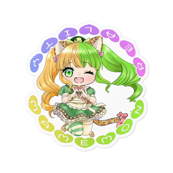 ステッカー - 100 x 100 (mm)C