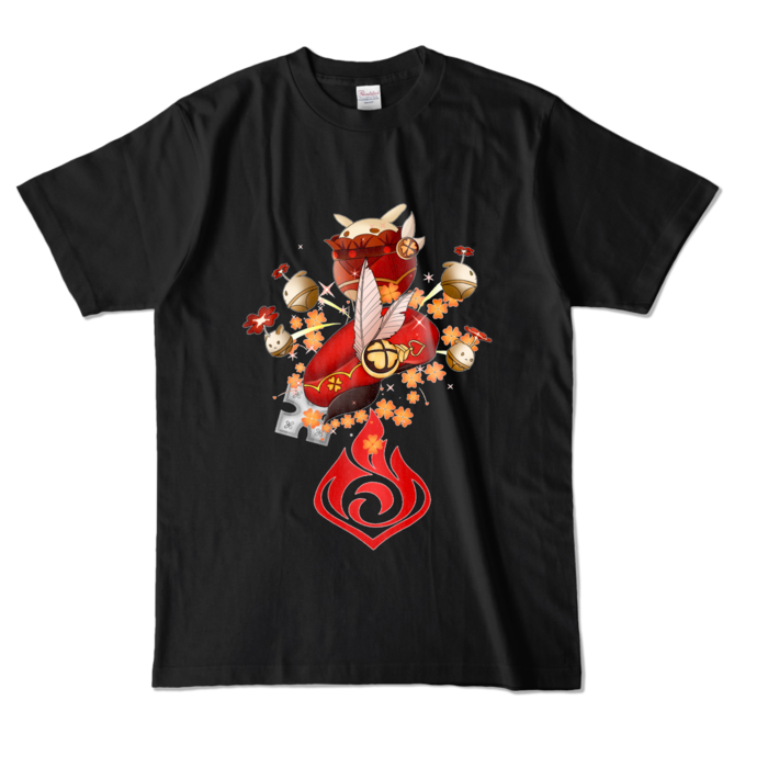 カラーTシャツ - L - ブラック (濃色)