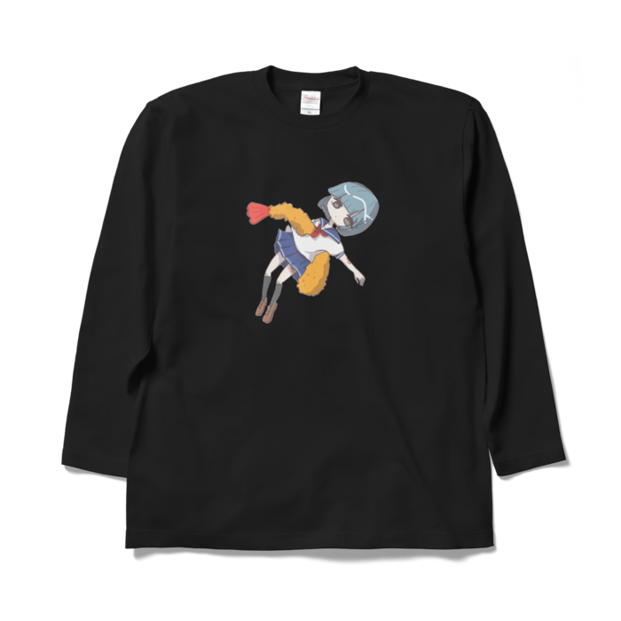 ロングスリーブTシャツ - XL - ブラック