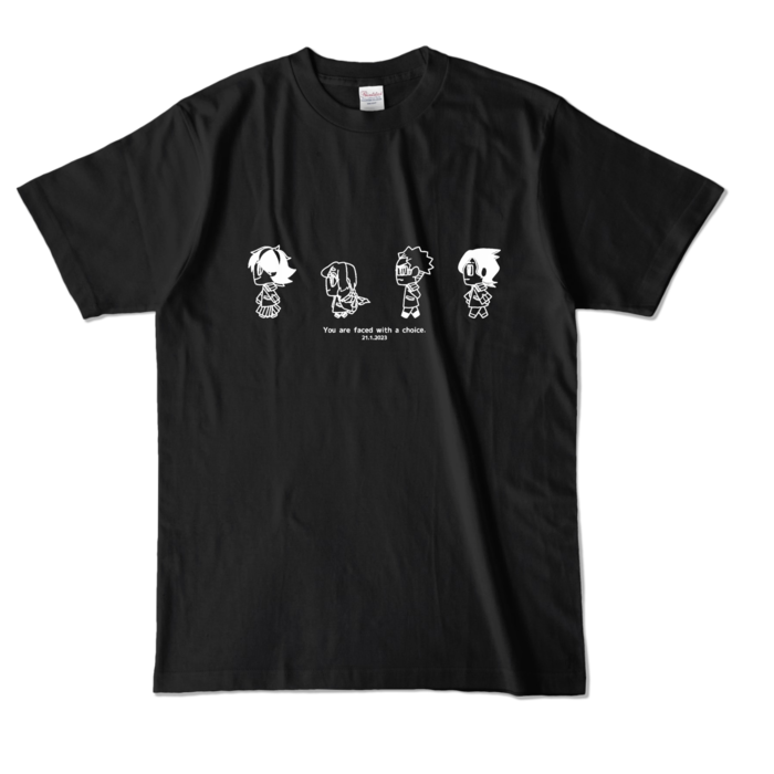 カラーTシャツ - L - ブラック (濃色)