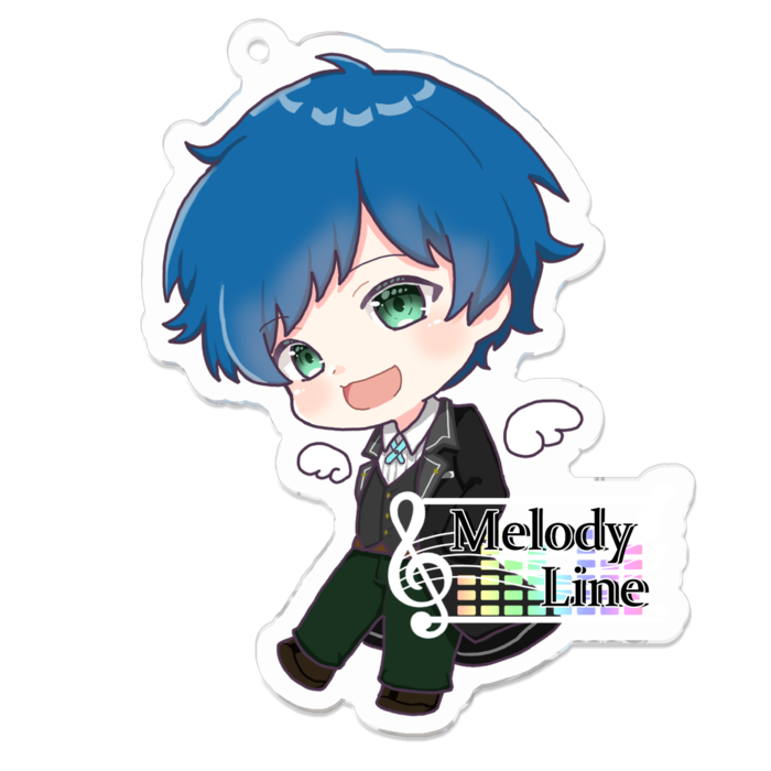 アクリルキーホルダー - 70 x 70 (mm)